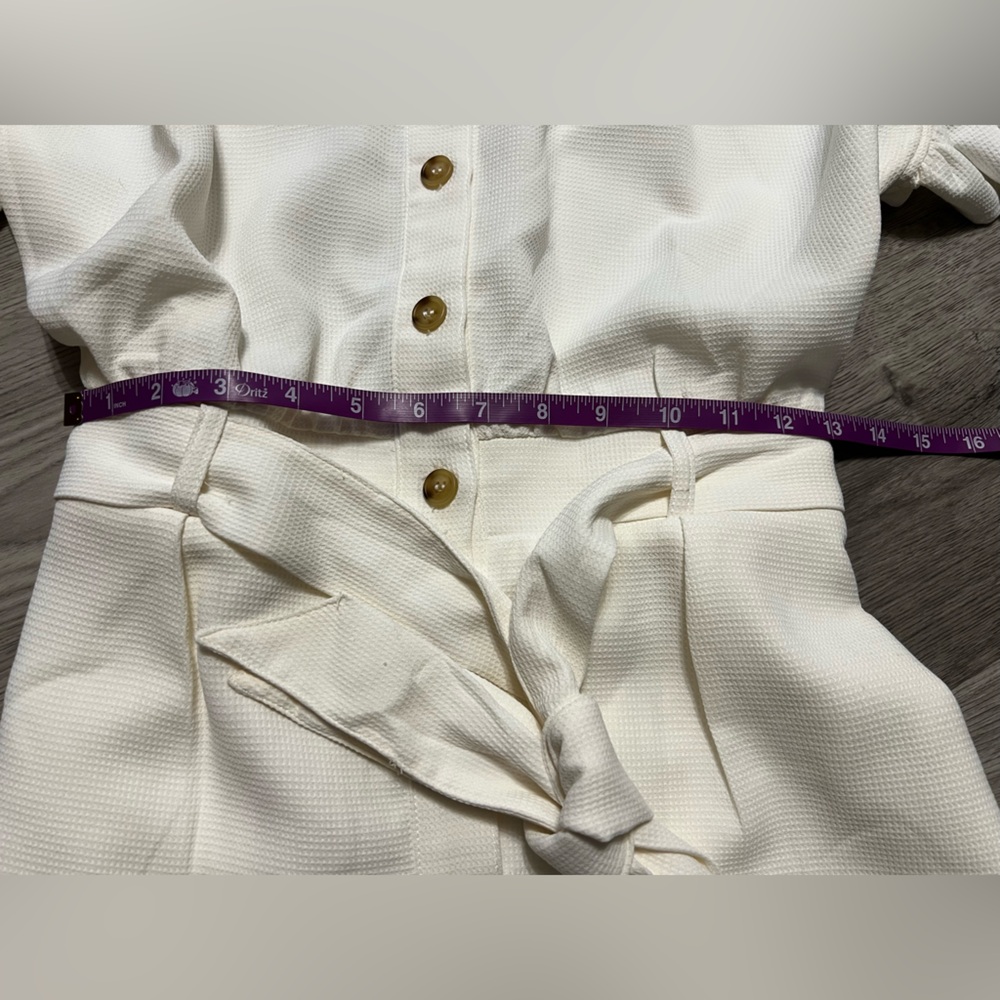 Entro boutique Waffle Knit Romper size S - Picture 5 of 7
